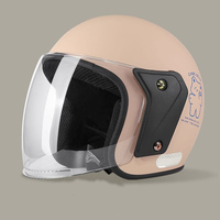 Casques de moto pour hommes et femmes certifiés 3C, très vendus, demi-casques, toutes saisons, chauds, anti-UV