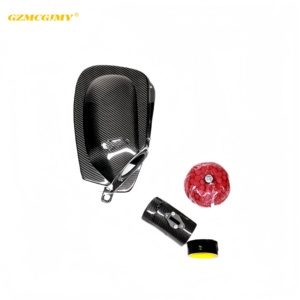 시보레 19 Malibu XL 2.0T GTR 엔진 탄소 섬유 공기 흡입 파이프에 대한 19 효율적인 흡기 실제 건조 탄소 섬유 흡기 시스템 - Product Image 1