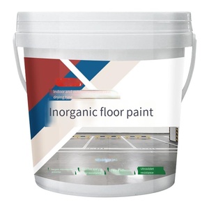 Peinture acrylique trois-en-un OEM/ODM à base d'eau, inorganique, anti-salissure, imperméable et résistante aux alcalis pour sols en ciment extérieurs - Product Image 1
