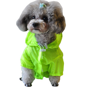 DB réglable fermeture éclair pliant voyage chien imperméable ultime imperméable Thunder-Paw solide manteau marche chats nouvel an chinois - Product Image 5
