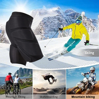 Shorts de protection rembourrés pour hommes et femmes, pour le ski et le snowboard, protection des fesses et des hanches, coupe ajustée