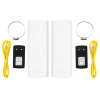 Pont CPE sans fil PTP 5,8 GHz 900 Mbps résistant aux intempéries et anti-interférences, portée 3 km, entrée DC24V/48V, routeur WiFi longue portée