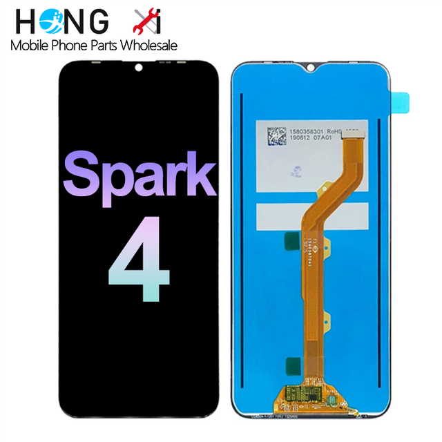Lcd for Tecno Spark 4 Lcd Original for Tecno Spark 4 Display for Spark 4 Screen