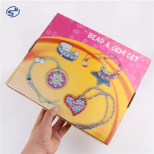 Main En Plastique D'art Lâche Artisanat Bricolage Bijoux Jouet Kit de Perles