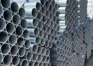 Vente chaude de tubes ronds galvanisés Q195 Q345 de 60 pouces, structure d'échafaudage, tube en acier au carbone - Product Image 2