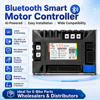 Elektrikli bisiklet kontrol cihazı evrensel %99 model uyumlu modül cep telefonu uygulaması programlamalı 1500W 55A motor kontrol cihazı