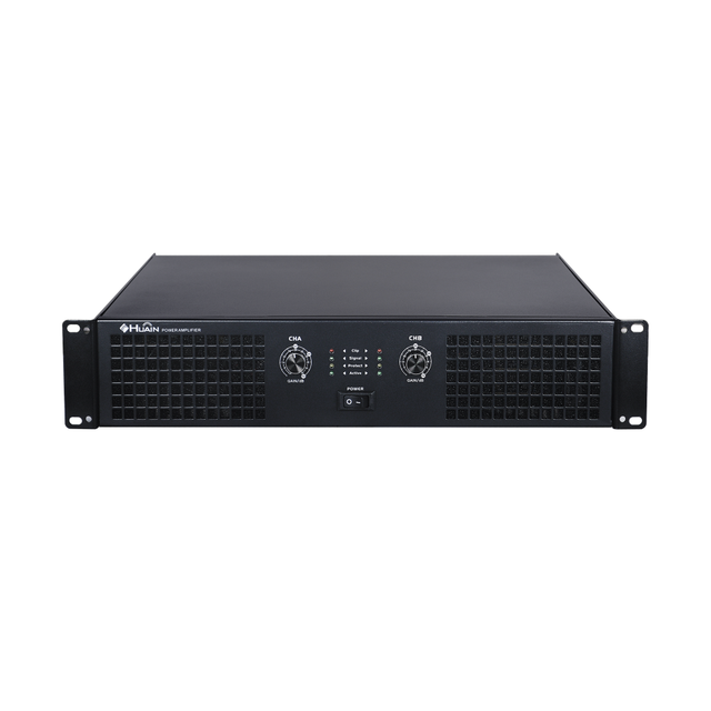 Professional Audio Power Amplifier 2 Channel 500 Watts for Sound System