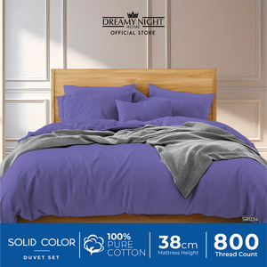 Sang trọng 5 mảnh Vua Duvet Set | 100% tinh khiết bông 950tc mềm mịn rắn màu bedding cho phong cách khách sạn thanh lịch thoải mái - Product Image 4