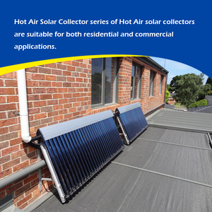 Tubes à vide solaires Caloduc Capteur solaire Caloducs solaires Système de chauffe-eau solaire pressurisé fendu pour la maison - Product Image 2