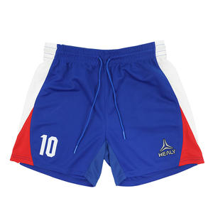Pour un short de performance de football rétro et de football de couleur assortie personnalisable avec taille élastique pour les uniformes d'équipe - Product Image 2