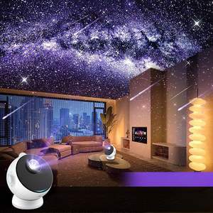Projecteur de Galaxie 18 en 1 Lampe Ultra Claire 3D Planétarium Lumière Nocturne Étoilée pour Haut-parleur 5.0 ABS Cadeaux pour Enfants et Adultes - Product Image 1
