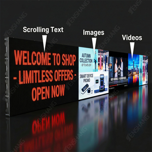 Display a Striscia LED Flessibile con Passo Pixel 5.P2 P3 P5, Insegna LED Monofacciale o Bifacciale con Funzione di Sottotitoli Scorrevoli - Product Image 4