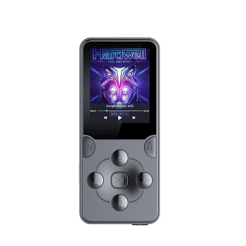 Portable MP3 Player Student Noise Reduction Walkman HIFI Music MP4 Playback, E-book Video Anytime With Speaker