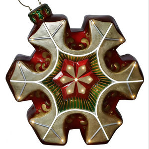 Flocon de neige avec 19 lumières et 6 bandes lumineuses - Product Image 1