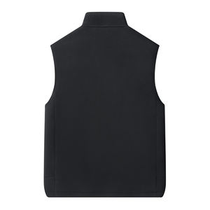 メンズポリエステル/コットンラムフリースベスト冬新スタイル暖かいノースリーブカジュアルコートアウターウェアジッパーパーカー - Product Image 5