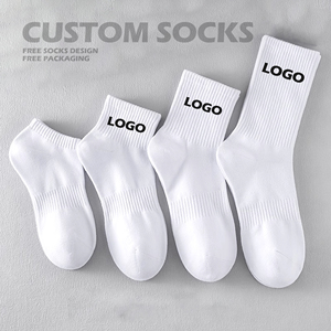 Biểu Tượng Tùy Chỉnh Các Nhà Sản Xuất Thiết Kế Dày Thoáng Khí Mềm Hữu Cơ Unisex Thể Thao Biểu Tượng Tùy Chỉnh Crew Vớ Thể Thao/Thiết Kế Miễn Phí - Product Image 1