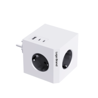 Nouvelle barrette d'alimentation USB intelligente 16A EU avec câble de 1.5m, 3 prises secteur, prise d'extension pour la fonction de charge aux normes européennes SUOMA