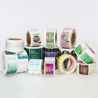 Etiquettes adhésives personnalisées en rouleau/feuille, autocollants de marque privée, toutes tailles, matériel artisanal, échantillon gratuit