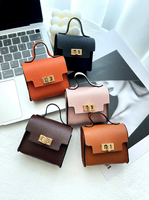 Tas Mini Fashion Terlaris Bahan Kulit PU Multi Warna Gantungan Kunci Tas Liontin untuk Wanita Penyimpanan Kunci Mobil Headphone Lipstik Sebagai Hadiah