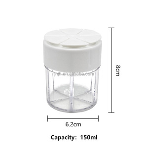 6 trong 1 đa nhà bếp muối và hạt tiêu Shaker nhựa gia vị Jar gia vị chai gia vị container - Product Image 6