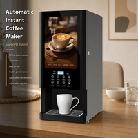 Distributeur automatique de café intelligent SDK avec écran LED, formes personnalisées, usage commercial, nettoyage automatique, service instantané
