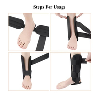 Attelle de cheville souple pressurisée, bandage de maintien, sangles de sécurité sportives, durables, réglables, unisexe, pour la protection des chevilles en fitness