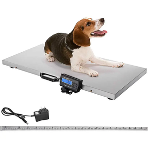 Balance au sol numérique pour animaux de compagnie à grande plate-forme Balance à plate-forme manuelle Balance électronique vétérinaire - Product Image 2