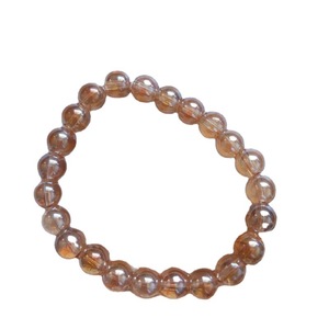1 Yuan Gold 8mm Glass <b>Bracelet</b>, Large Gold <b>Bracelet</b>, Wholesale Source - Product Image 4