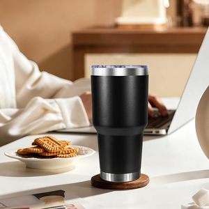 Gobelet isotherme à double paroi en acier inoxydable 304 grande capacité RTS pour boissons chaudes, tasse de voyage, 6 à 12 heures, utilisation en extérieur - Product Image 5