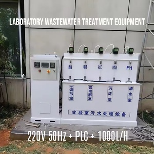 Máquina de Tratamiento de Aguas Residuales de Laboratorio 1000L/H con PLC Automático para Eliminación de pH, 220V 50Hz, Sistema de Aguas Residuales para Hospitales y Clínicas, Certificación CE ISO SEA Univ - Product Image 1