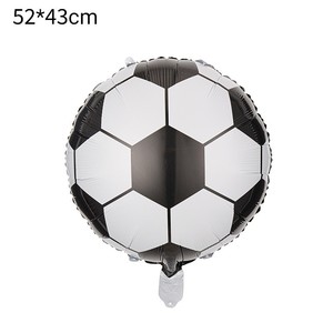 Ballons ronds en aluminium de 18 pouces pour le basket-<span class=keywords><strong>ball</strong></span>, le football et le volleyball, vente en gros, pour la décoration de fête - Product Image 2