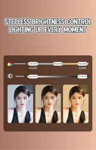 ไฟ YM-300แบบ <span class=keywords><strong>Bi</strong></span> cob 150W ต่อเนื่องสำหรับการถ่ายทอดสดและ YouTube - Product Image 5