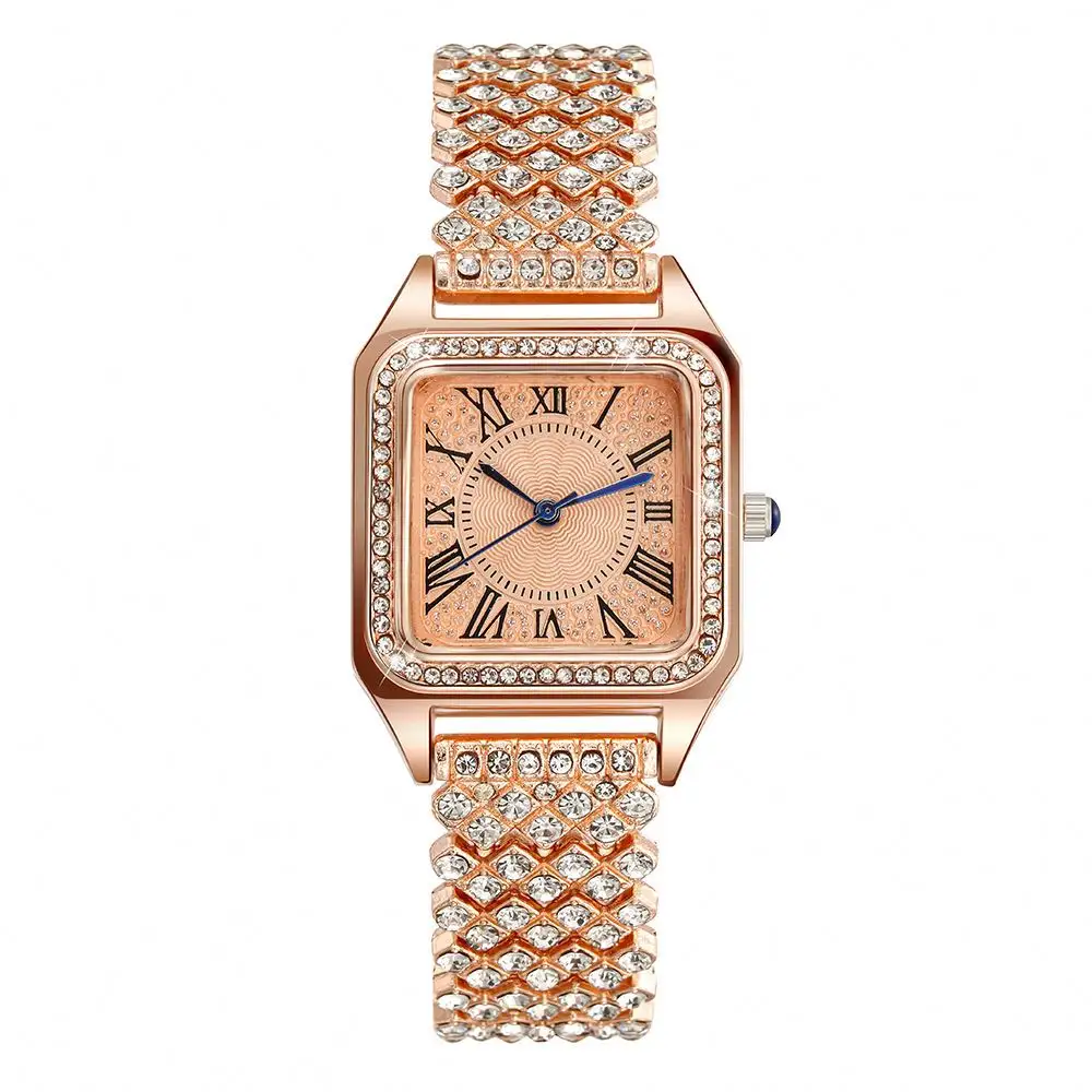 Starry Women's Diamonds Relojes Mujer Quartz Watches Geneva Diamond Quartz Women Watches Ladies Wrist Watch