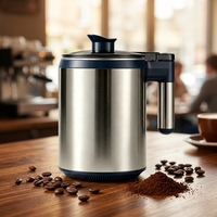 Moulin à café électrique, lame en acier inoxydable, 200W, multifonctionnel pour épices, noix et céréales, certifié CE