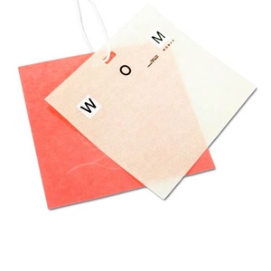 Custom Print Hang Clothing Garment <strong>Tags</strong> <strong>Paper</strong> Hangtag - Product Image 1