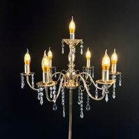 Support de Décoration de Scène de Mariage de Haute Qualité, Nouvelle Arrivée, avec Lumières LED et Porte-Bougie Électroplaqué en Fer