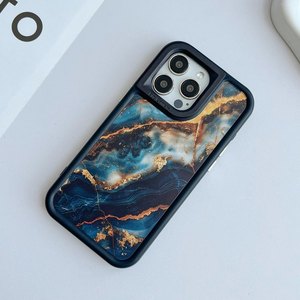 Phong Cách Mới Dầu Trên Vải Sóng Trường Hợp Điện Thoại Cho <span class=keywords><strong>Iphone</strong></span> 16 15 Pro Max 14 13 12 11 XS XR Kẹo Màu Frosted Chống Sốc Cover Quay Lại - Product Image 3