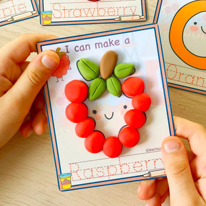 Tapis de Pâte à Modeler Écologique et Non Toxique pour Enfants, Jouet Sensoriel pour Développer la Motricité Fine et l'Apprentissage des Fruits - Product Image 2