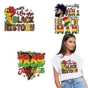 Autocollants de transfert thermocollants personnalisés, durables, lavables, en caoutchouc, à motif de dessin animé, avec logo, en polyester/PET pour T-shirts - Product Image 4