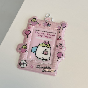 Porte-cartes de visite en PVC de 4 pouces, style <span class=keywords><strong>dessin</strong></span> <span class=keywords><strong>animé</strong></span> japonais, motif chat banane, pour cartes d'identité scolaires, cartes repas, albums et petites cartes - Product Image 5