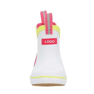 Fashion Kid's Deck <strong>Boots</strong> Outdoor Waterproof Lightweight <strong>Ankle</strong> Rain <strong>Boots</strong> for Boys Girls Rubber Rain <strong>Wellington</strong> <strong>Boots</strong> OEM/ODM - Product Image 5