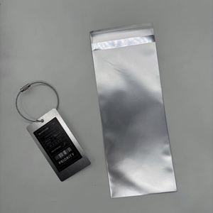 Custom LOGO Glossy / Matte Silver Mailer 6x9 10x13 12x15.5 14.5 X 19 Aluminum Mailing <b>Bags</b> <b>Packaging</b> <b>Clothing</b> - Product Image 6