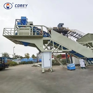 Centrale à béton mobile Corey YHZS35 à haute efficacité, contrôlée par ordinateur, avec garantie d'un an - Product Image 3