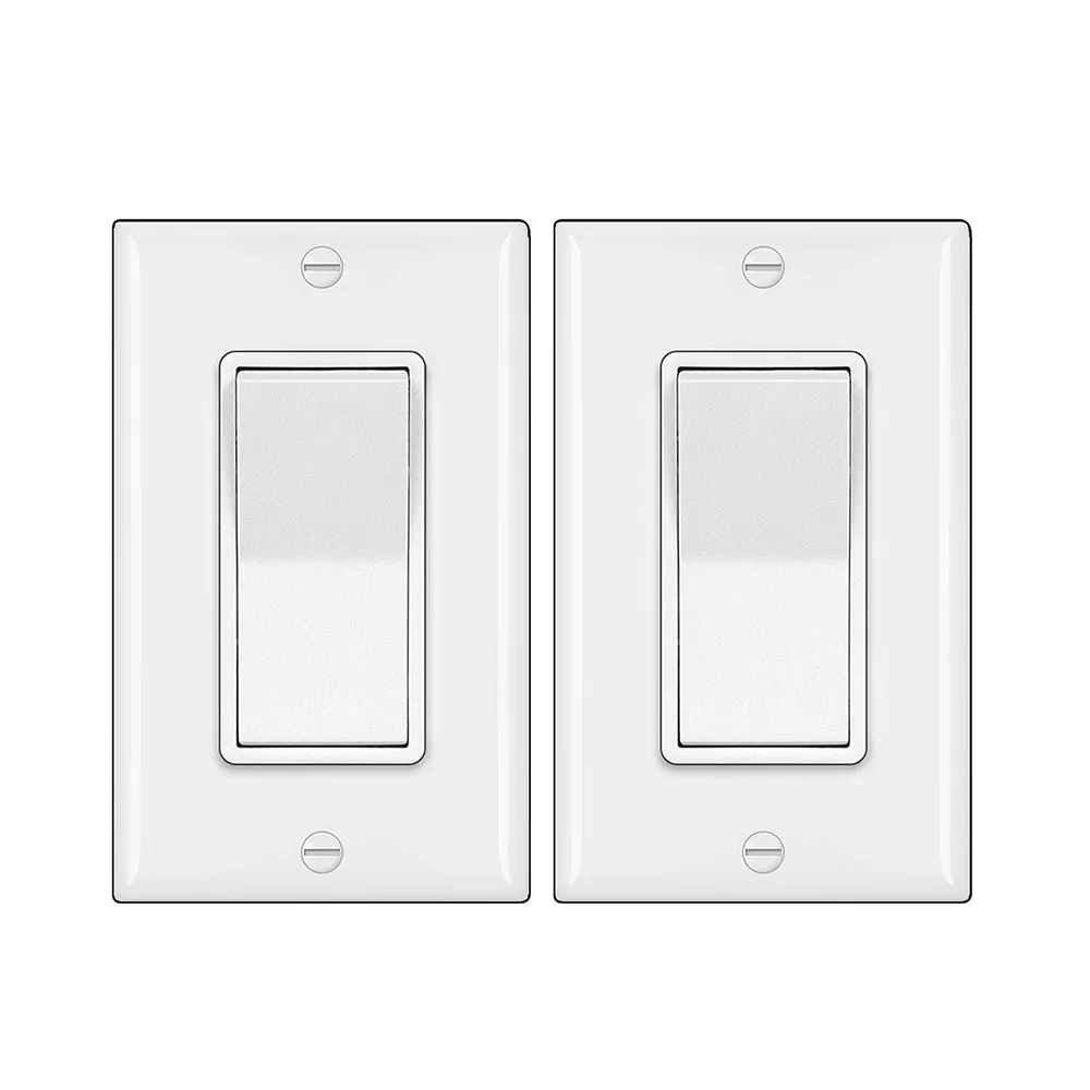 3Grace Wall Switch 15A 120V-277V US type Decora Rocker Switch Wall Switches