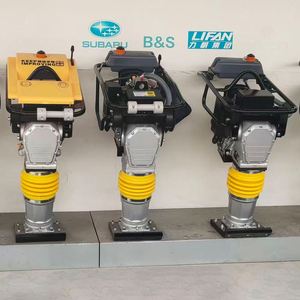 เครื่องตบดินแบบกระโดด HCR100 เครื่องยนต์เบนซิน สำหรับงานก่อสร้างถนน แรงกระแทก 20KN ประสิทธิภาพสูง - Product Image 1