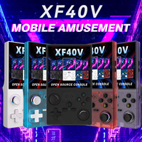 Consola de Juegos Retro Portátil Wholesale Free Time XF40V, Pantalla de 4.0 Pulgadas, Emulador de Juegos de Acción y Aventura en 3D de Código Abierto, 128 GB, 4000 mAh