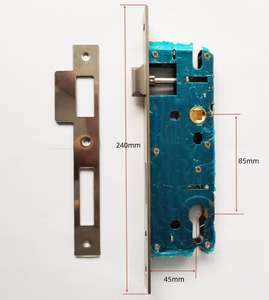 टुया आधुनिक एंटी-चोरी फिंगरप्रिंट डिजिटल डोर लॉक थोक ब्लैक एल्यूमीनियम मिश्र होटल के लिए जुड़ा हुआ - Product Image 5