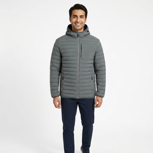 New 2026 Men puffer Jacket, 2026 Men's Shiny <b>Bubble</b> Quilted Jacket, Custom Windbreaker <b>Coat</b> Custom Winter jacket - Product Image 1