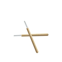 Brosses interdentaires en bois de bambou biodégradables écologiques zéro déchet, naturelles, organiques, certifiées CE, réutilisables, propres