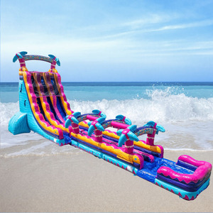 Tobogán Acuático Comercial, Tobogán Gigante Inflable para Patio de Juegos, Toboganes Inflables para Niños y Adultos - Product Image 6